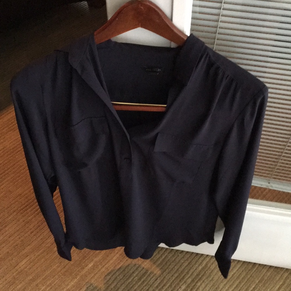 Ann Taylor Camp Blouse